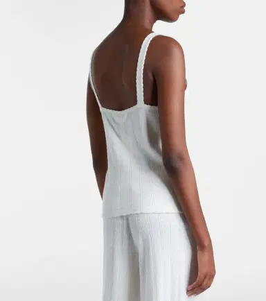 Lisa Yang Suni cotton and cashmere tank top | Thumbnail 5