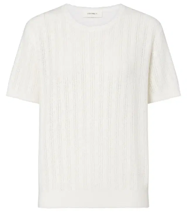 Suyin pointelle cotton and cashmere sweater