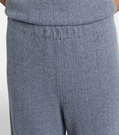 Lisa Yang Shannen cotton and cashmere wide-leg pants | Thumbnail 2