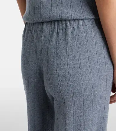 Lisa Yang Shannen cotton and cashmere wide-leg pants | Thumbnail 3