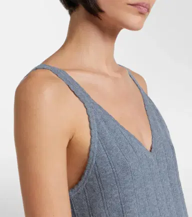 Lisa Yang Suni cotton and cashmere tank top | Thumbnail 2 Lisa Yang Suni cotton and cashmere tank top | Thumbnail 2
