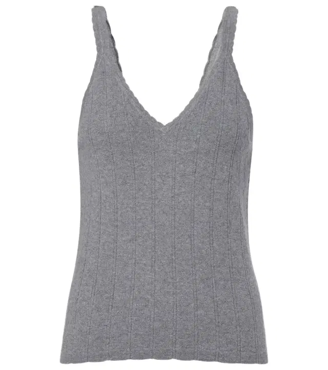 Lisa Yang Suni cotton and cashmere tank top