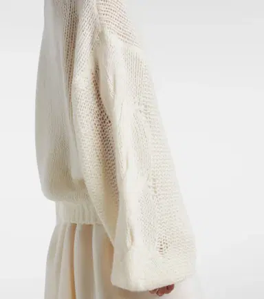 Lisa Yang Runi open-knit cashmere and silk sweater | Thumbnail 3