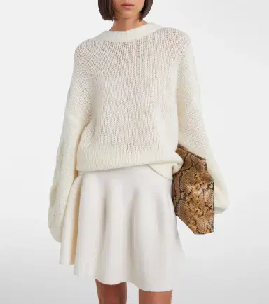 Lisa Yang Runi open-knit cashmere and silk sweater | Thumbnail 4