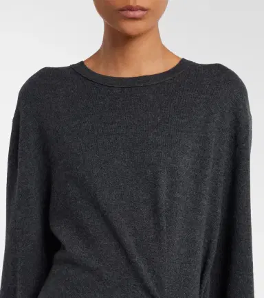 Lisa Yang Abrielle gathered cashmere sweater dress | Thumbnail 3