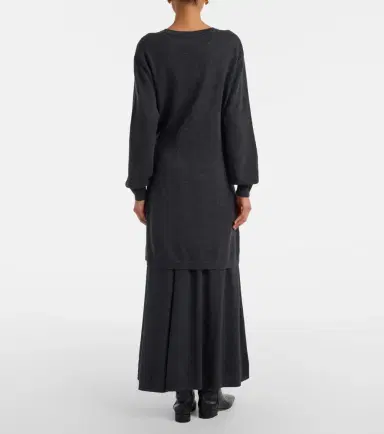 Lisa Yang Abrielle gathered cashmere sweater dress | Thumbnail 6