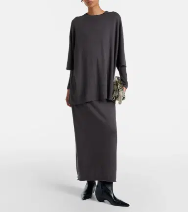 Lisa Yang Agnette cotton and cashmere sweater | Thumbnail 4