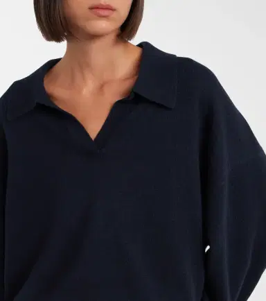 Lisa Yang Katriel cashmere polo sweater | Thumbnail 2