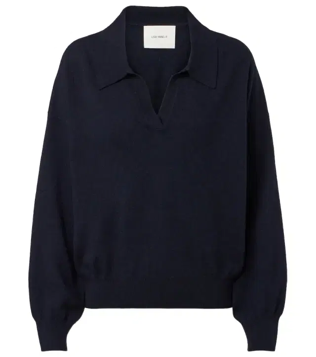 Katriel cashmere polo sweater