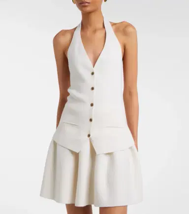 Lisa Yang Immy halterneck cashmere sweater vest | Thumbnail 2