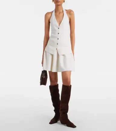 Lisa Yang Immy halterneck cashmere sweater vest | Thumbnail 5