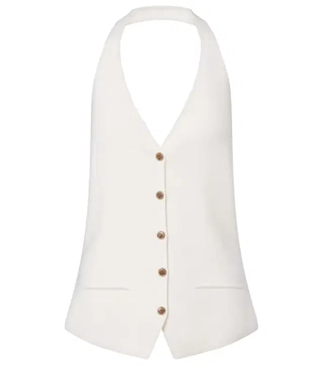 Immy halterneck cashmere sweater vest