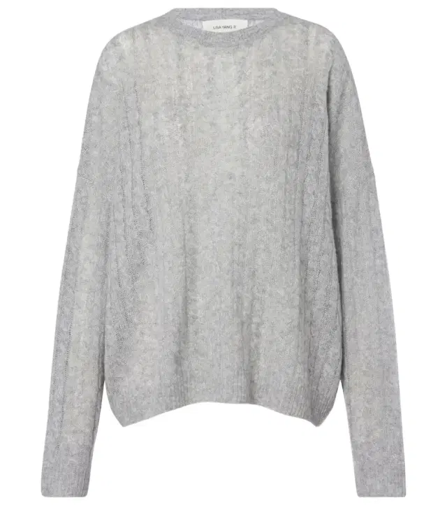 Lisa Yang Amabel cable-knit cashmere and silk sweater
