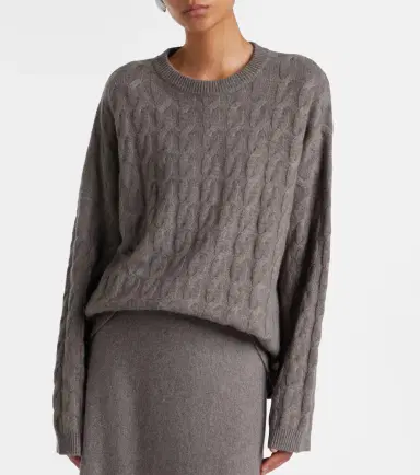 Lisa Yang Seymour cable-knit cashmere sweater | Thumbnail 2