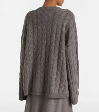 Lisa Yang Seymour cable-knit cashmere sweater | Thumbnail 3