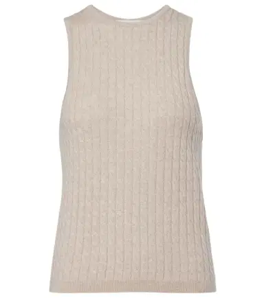 Lisa Yang Iora cable-knit cashmere tank top | Thumbnail 1