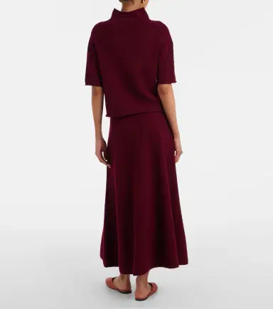 Lisa Yang Torie cashmere midi skirt | Thumbnail 5 Lisa Yang Torie cashmere midi skirt | Thumbnail 5