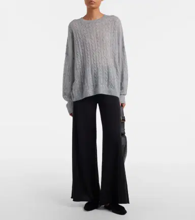 Lisa Yang Ainsley cotton and cashmere wide-leg pants | Thumbnail 4 Lisa Yang Ainsley cotton and cashmere wide-leg pants | Thumbnail 4