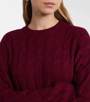 Lisa Yang Seymour cable-knit cashmere sweater | Thumbnail 3
