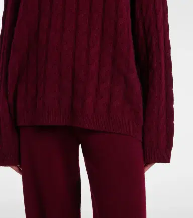Lisa Yang Seymour cable-knit cashmere sweater | Thumbnail 4