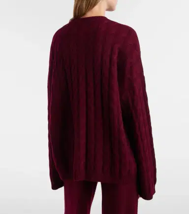 Lisa Yang Seymour cable-knit cashmere sweater | Thumbnail 5