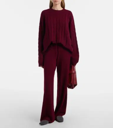 Lisa Yang Seymour cable-knit cashmere sweater | Thumbnail 6
