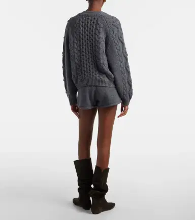 Lisa Yang Annora cashmere shorts | Thumbnail 3