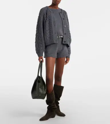 Lisa Yang Annora cashmere shorts | Thumbnail 5