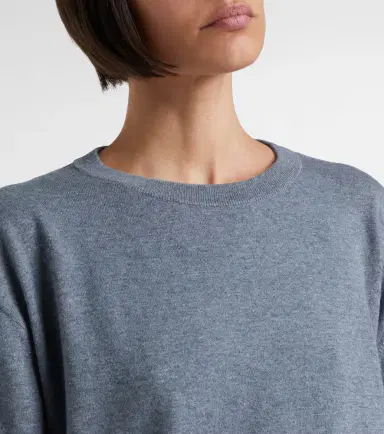 Lisa Yang Rubie cotton and cashmere T-shirt | Thumbnail 3 Lisa Yang Rubie cotton and cashmere T-shirt | Thumbnail 3