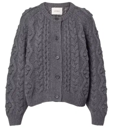 Lisa Yang Winroe cable-knit cashmere cardigan | Thumbnail 1