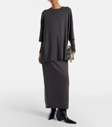 Lisa Yang Vivian cotton and cashmere sweater | Thumbnail 2