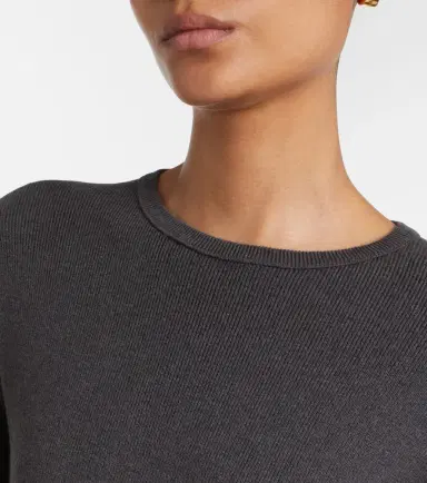 Lisa Yang Vivian cotton and cashmere sweater | Thumbnail 6