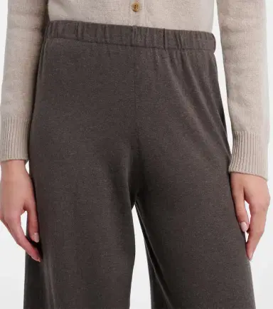 Lisa Yang Aina cotton and cashmere wide-leg pants | Thumbnail 2 Lisa Yang Aina cotton and cashmere wide-leg pants | Thumbnail 2