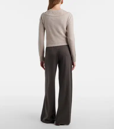 Lisa Yang Aina cotton and cashmere wide-leg pants | Thumbnail 5 Lisa Yang Aina cotton and cashmere wide-leg pants | Thumbnail 5