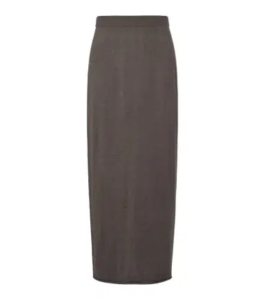 Lisa Yang Charlotta cotton and cashmere maxi skirt | Thumbnail 1