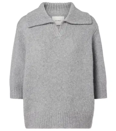 Lisa Yang Lailai cashmere and silk polo sweater | Thumbnail 1