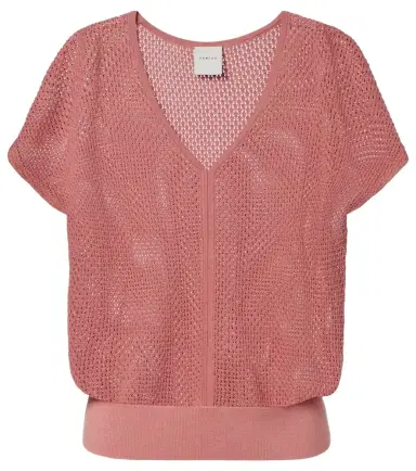 Varley Ashford open-knit cotton top | Thumbnail 1