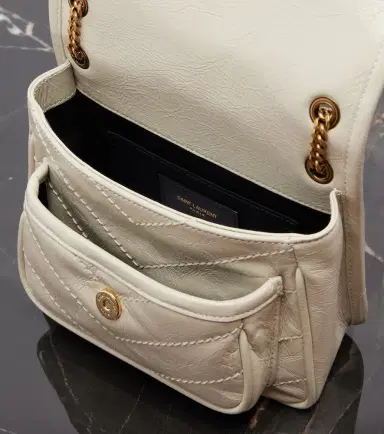 Saint Laurent Niki Cassandre Mini leather shoulder bag | Thumbnail 3 Saint Laurent Niki Cassandre Mini leather shoulder bag | Thumbnail 3