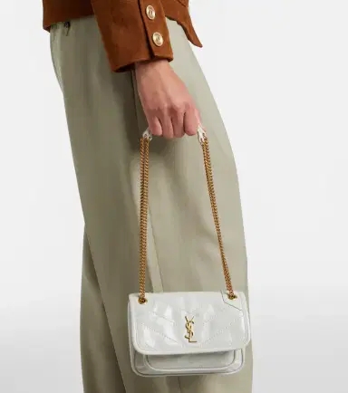 Saint Laurent Niki Cassandre Mini leather shoulder bag | Thumbnail 6 Saint Laurent Niki Cassandre Mini leather shoulder bag | Thumbnail 6