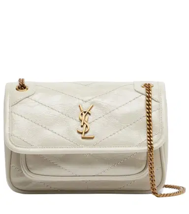 Saint Laurent Niki Cassandre Mini leather shoulder bag | Thumbnail 1 Saint Laurent Niki Cassandre Mini leather shoulder bag | Thumbnail 1