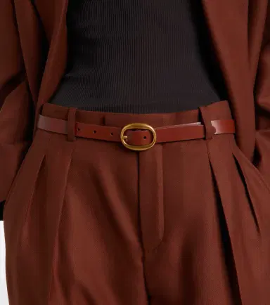 Saint Laurent Leather belt | Thumbnail 3