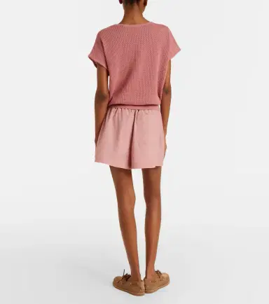 Varley Morales cotton poplin shorts | Thumbnail 2