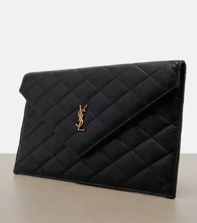 Saint Laurent Paris leather clutch | Thumbnail 4 Saint Laurent Paris leather clutch | Thumbnail 4