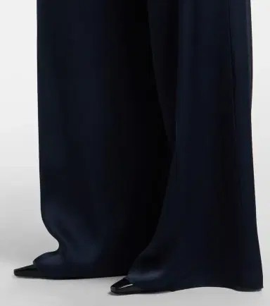 Max Mara Elegante belted satin jumpsuit | Thumbnail 4