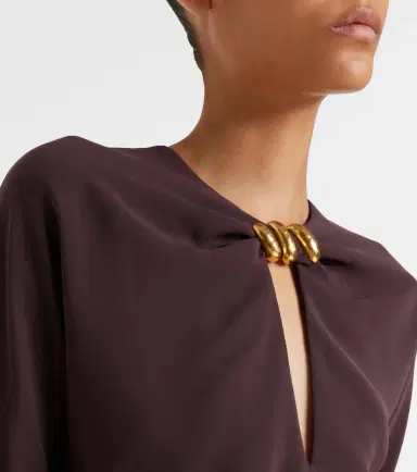 Max Mara Embellished cady maxi dress | Thumbnail 3 Max Mara Embellished cady maxi dress | Thumbnail 3