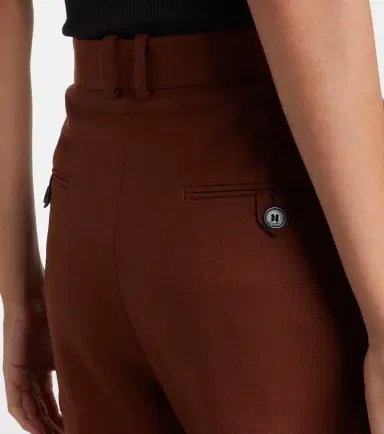 Saint Laurent Pleated cashmere Bermuda shorts | Thumbnail 5 Saint Laurent Pleated cashmere Bermuda shorts | Thumbnail 5