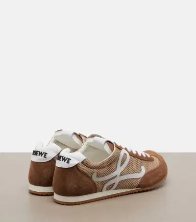 Loewe Ballet Runner 2.0 suede-trimmed sneakers | Thumbnail 2