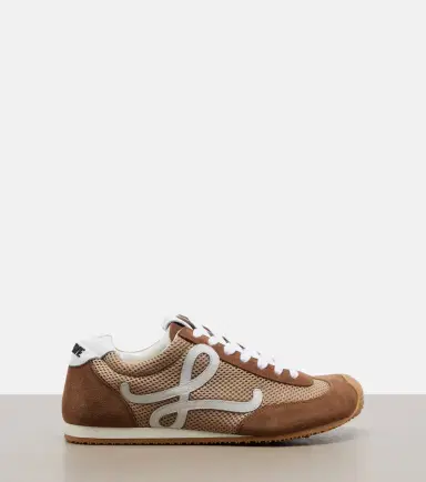 Loewe Ballet Runner 2.0 suede-trimmed sneakers | Thumbnail 3