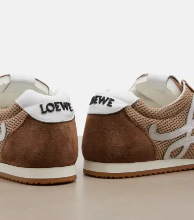 Loewe Ballet Runner 2.0 suede-trimmed sneakers | Thumbnail 4