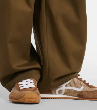 Loewe Ballet Runner 2.0 suede-trimmed sneakers | Thumbnail 5